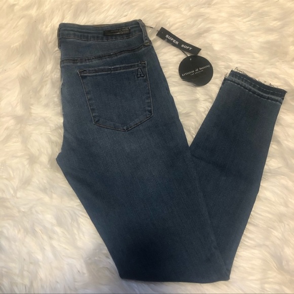 Articles Of Society NWT Distressed Ankle Skinny Jeans - Picture 6 of 14